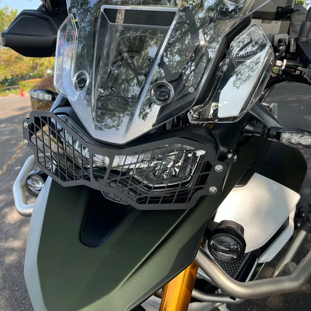 Mesh headlight protector grille Tiger 900 1