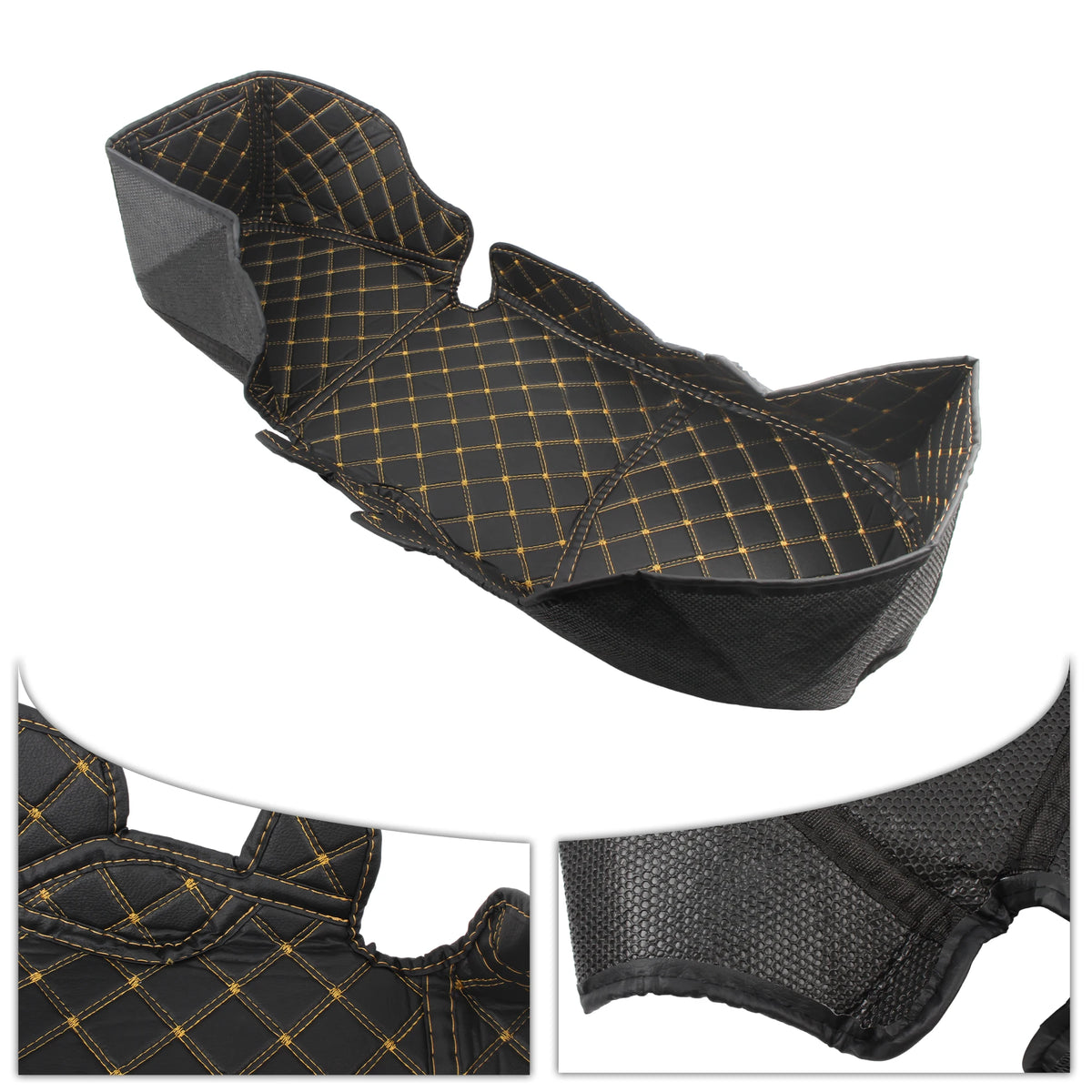 Cushioned trunk liner pad compartment 2