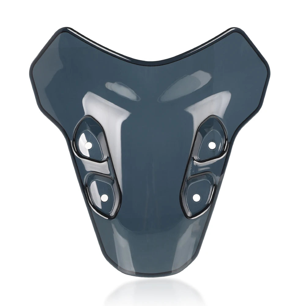 Black windscreen deflector fairing mounted 3