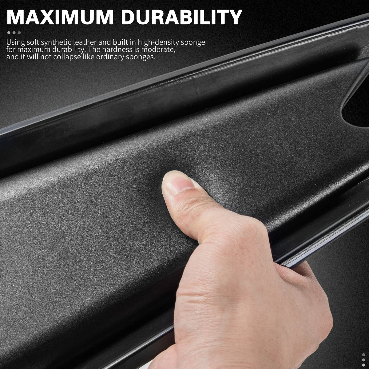 Black plastic rear seat cowl 3