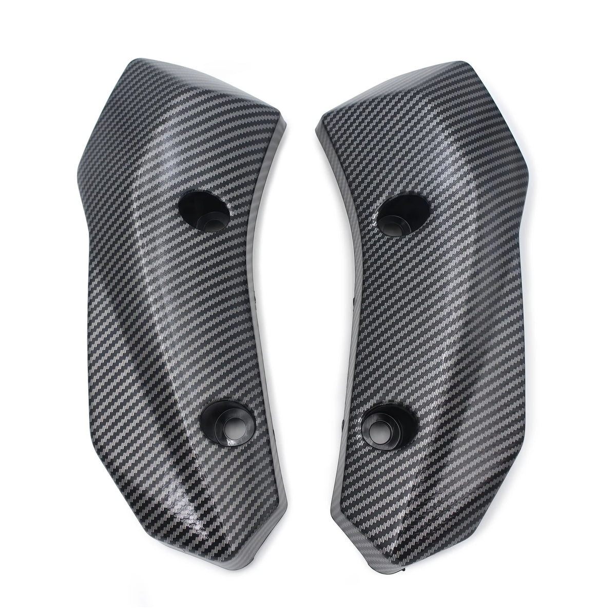 Black ABS plastic radiator guard 4