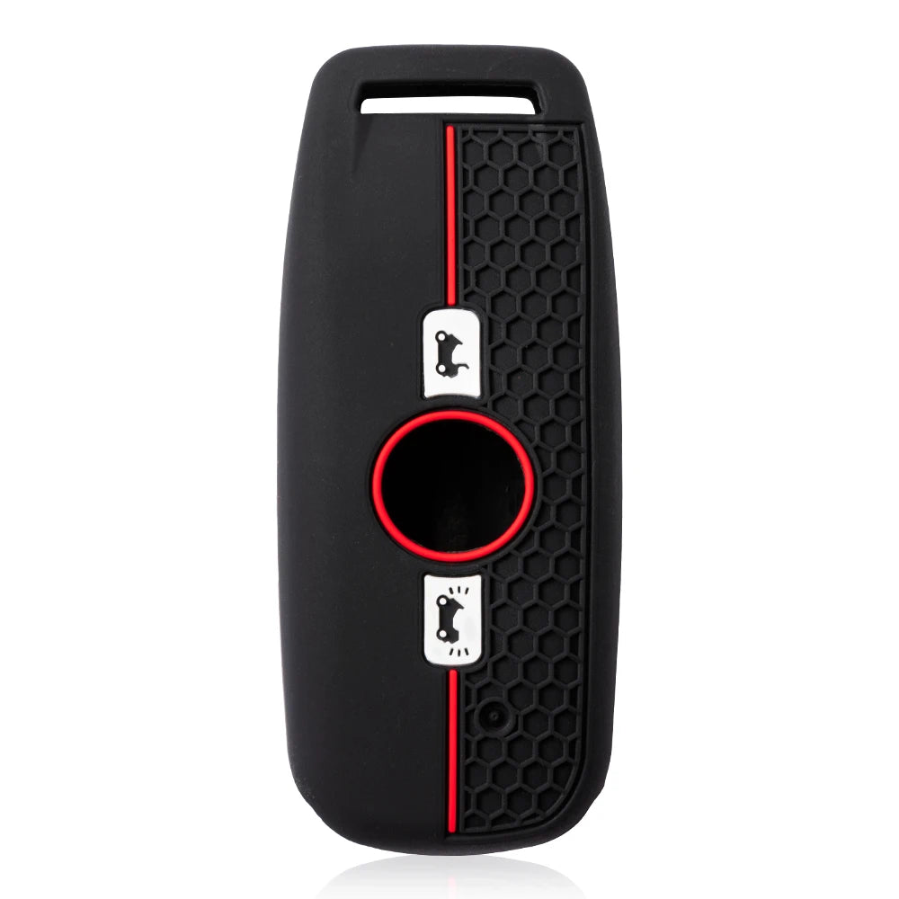 Black silicone key fob cover 4