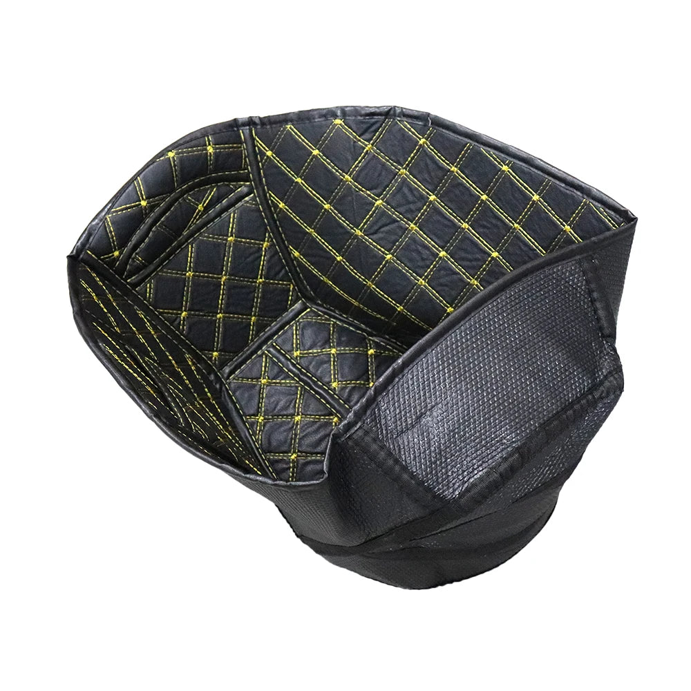 Black padded trunk cushion liner 4