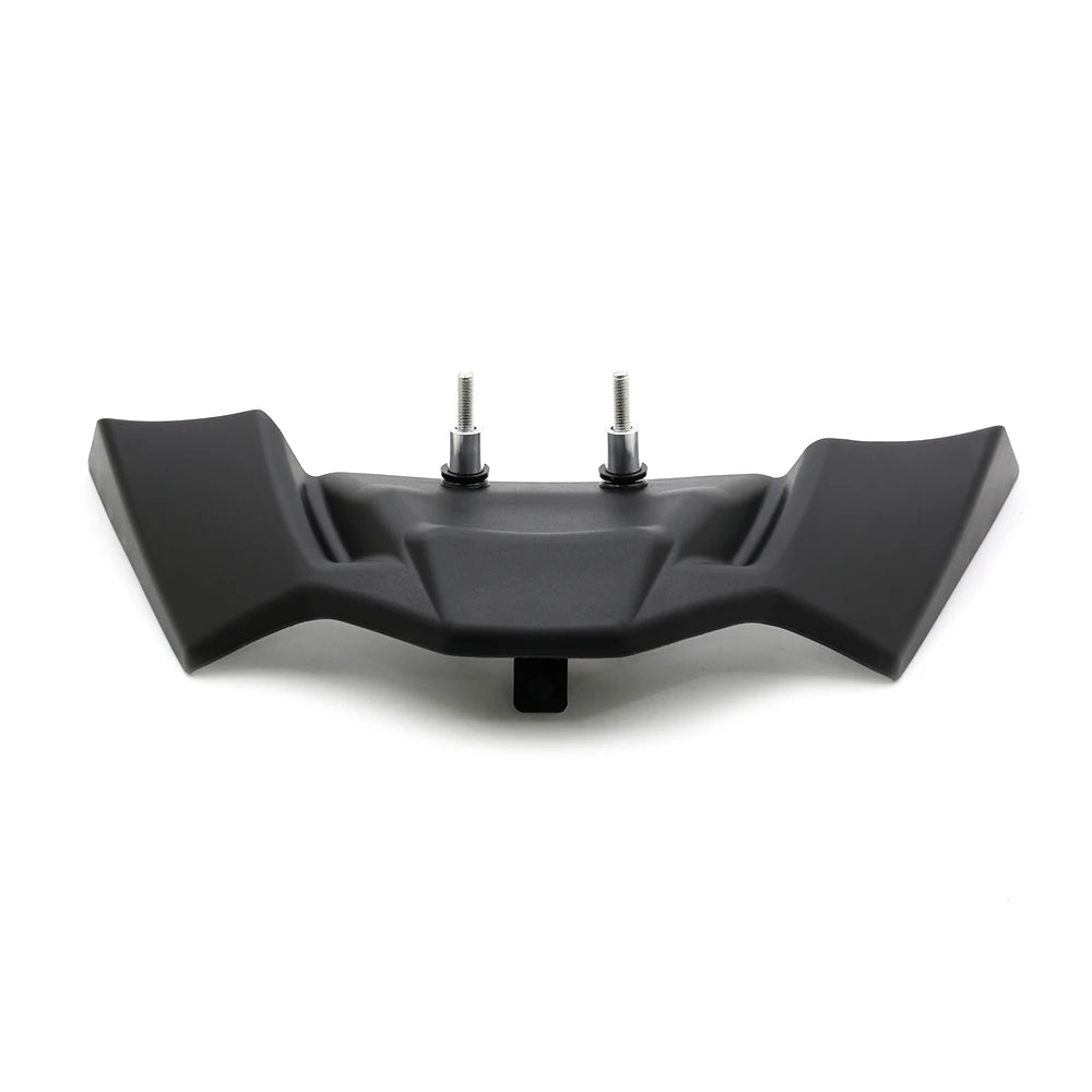 Black aerodynamic front wing spoiler 5