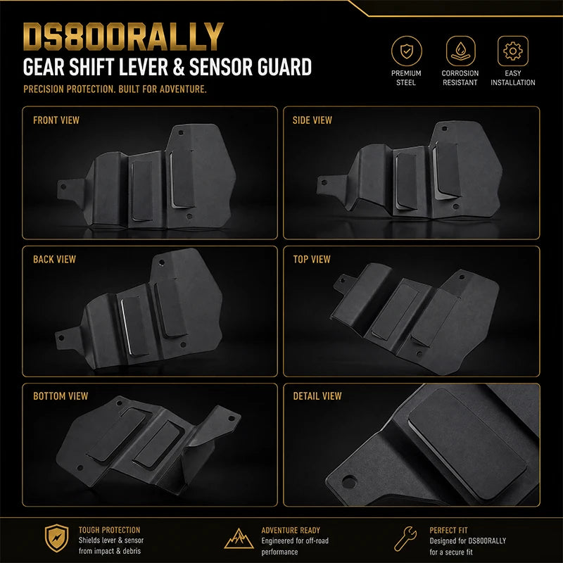 Black protective guard lever cylinder 5