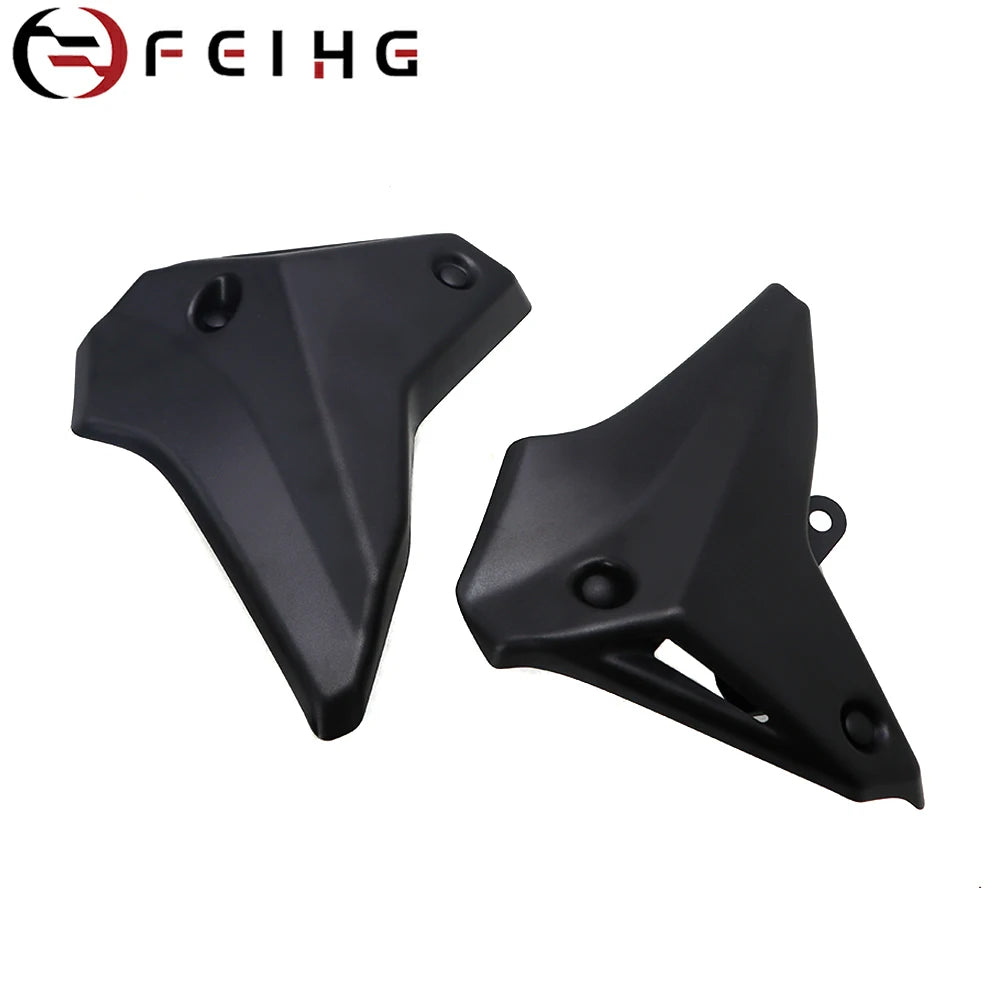 Black ABS plastic side fairing panels 5
