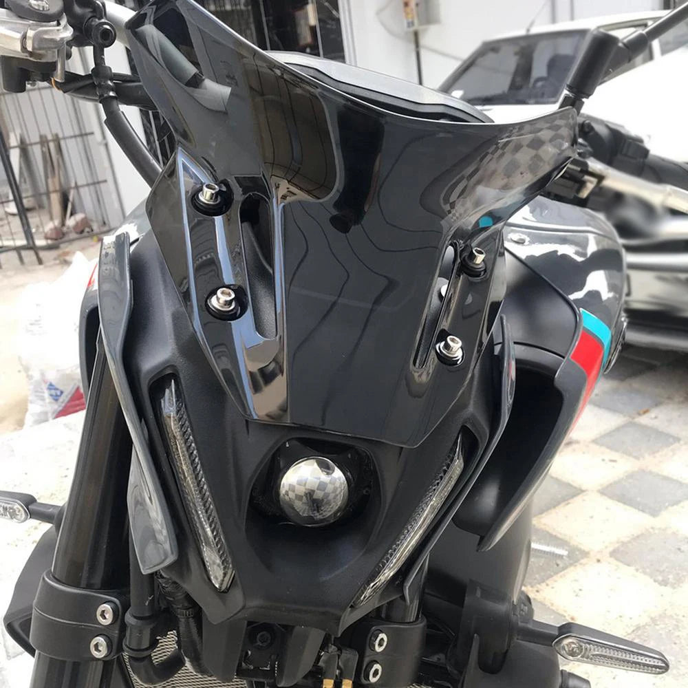 Front Windshield Wind Deflector For Yamaha MT-09 - 2017 to 2027
