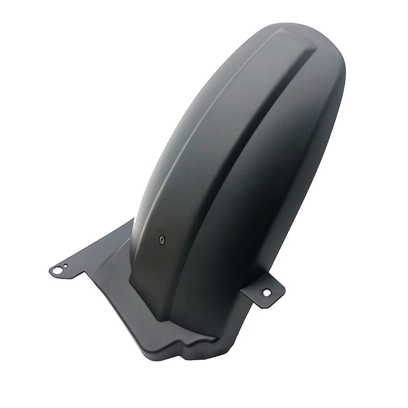 Black rear fender extension splash guard 6