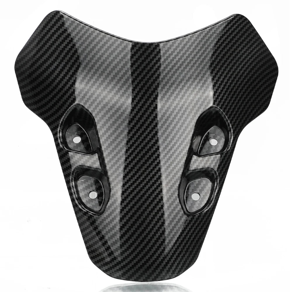 Black windscreen deflector fairing mounted 13