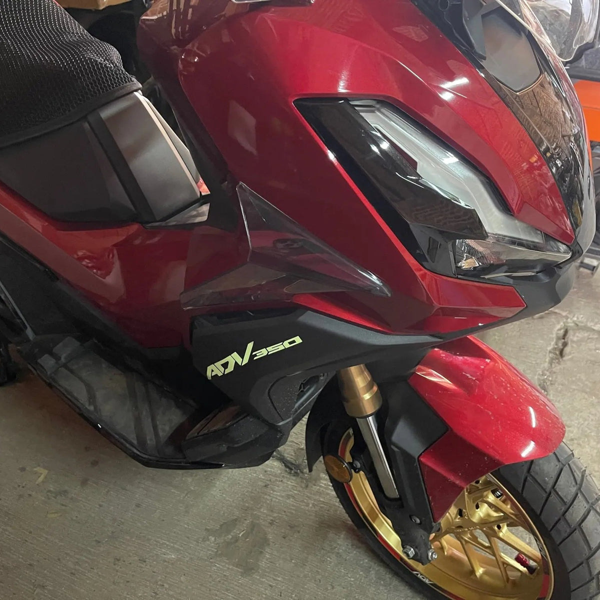 Side Fairing Wind Deflectors For Honda ADV350 - 2022 to 2026 - installed