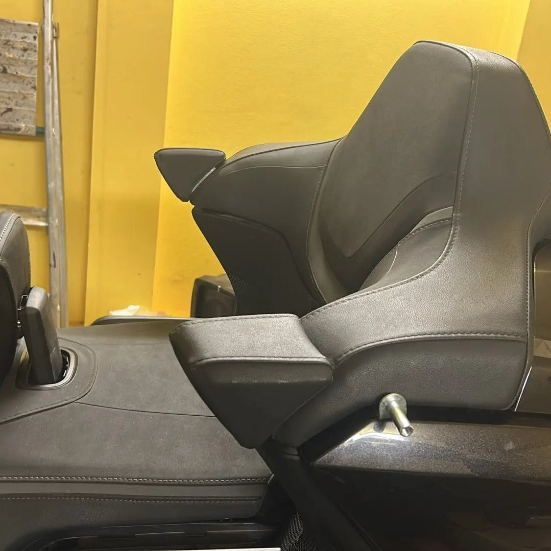 Driver Backrest For Honda Gold Wing GL1800 - 2018 to 2020 - installed