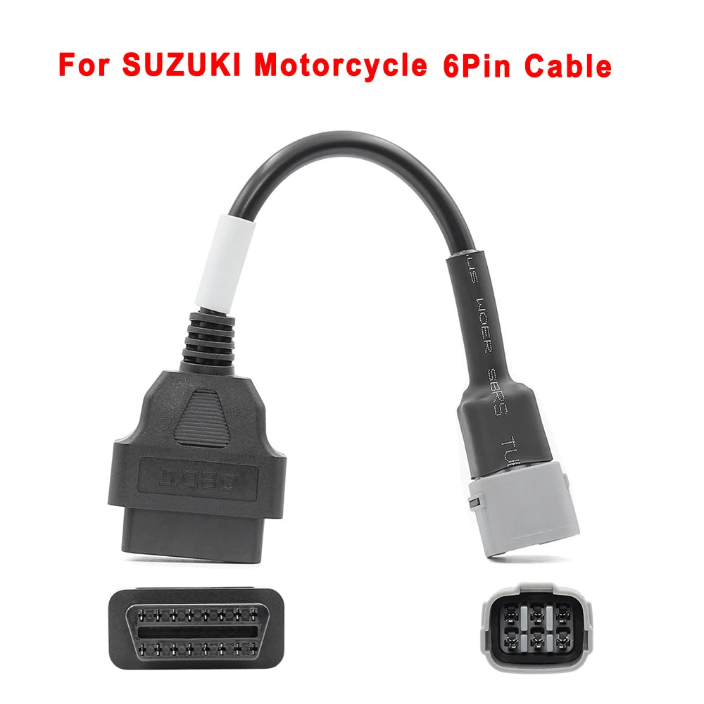 Motorcycle diagnostic connector