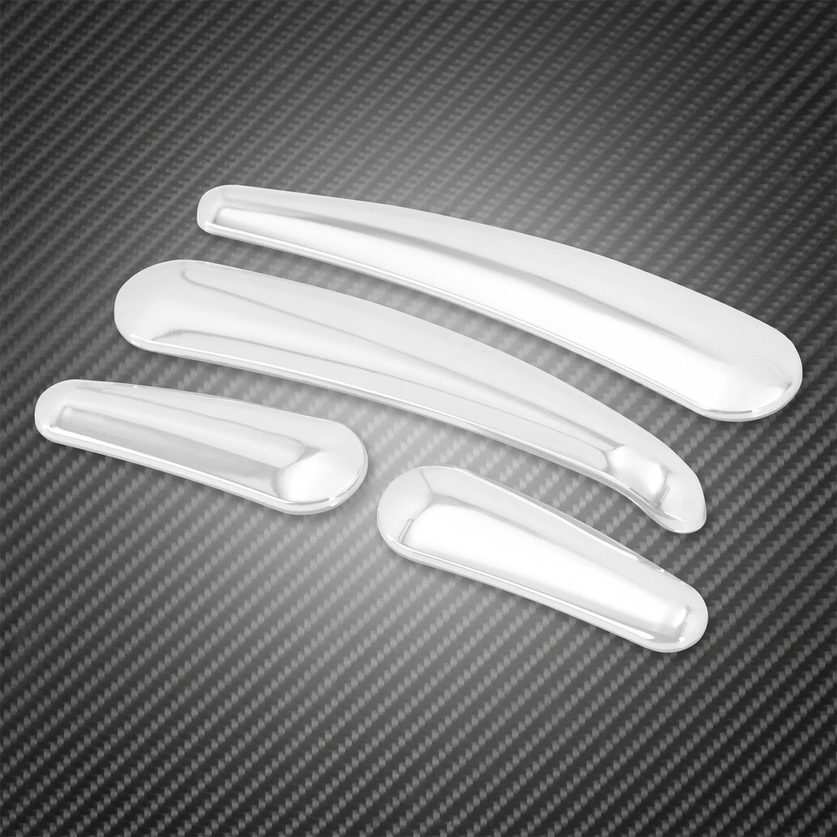 Chrome Swingarm Frame Inserts, Set Of 4, For Harley-Davidson Softail - 2008 to 2017