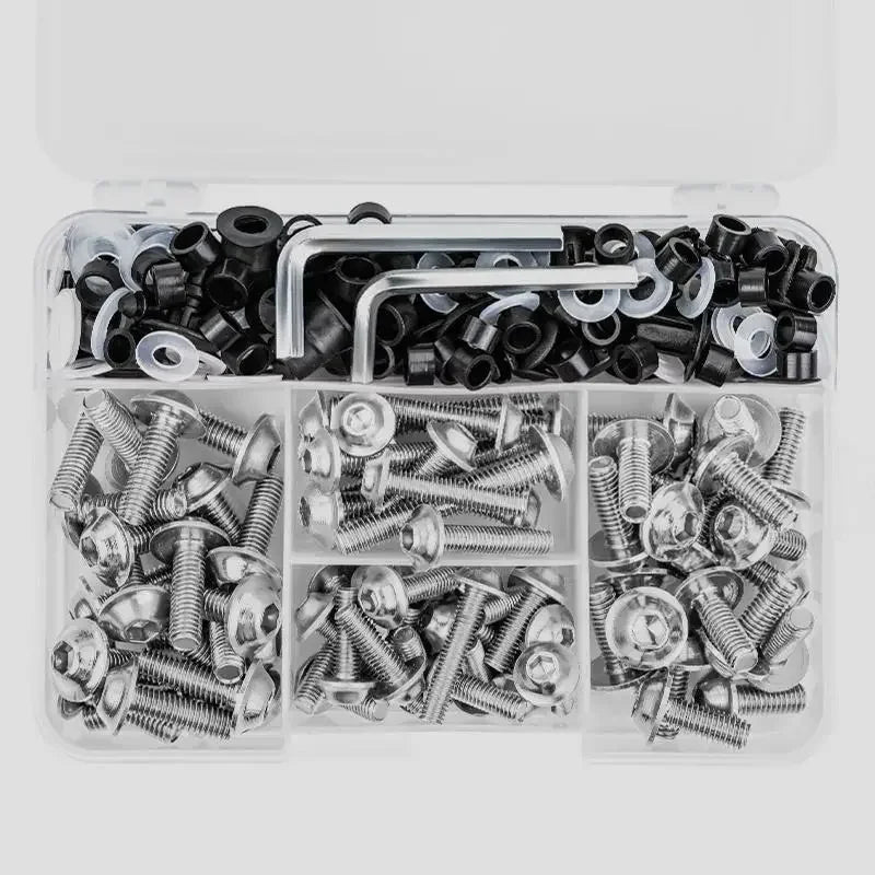 195-Piece Fairing Bolt Kit For Kawasaki Z650 / Z900 / Z1000