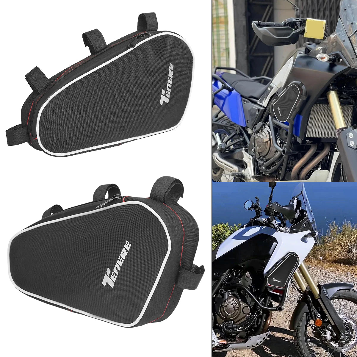 Crash Bar Bags For Yamaha Tenere 700 - 2019 to 2022