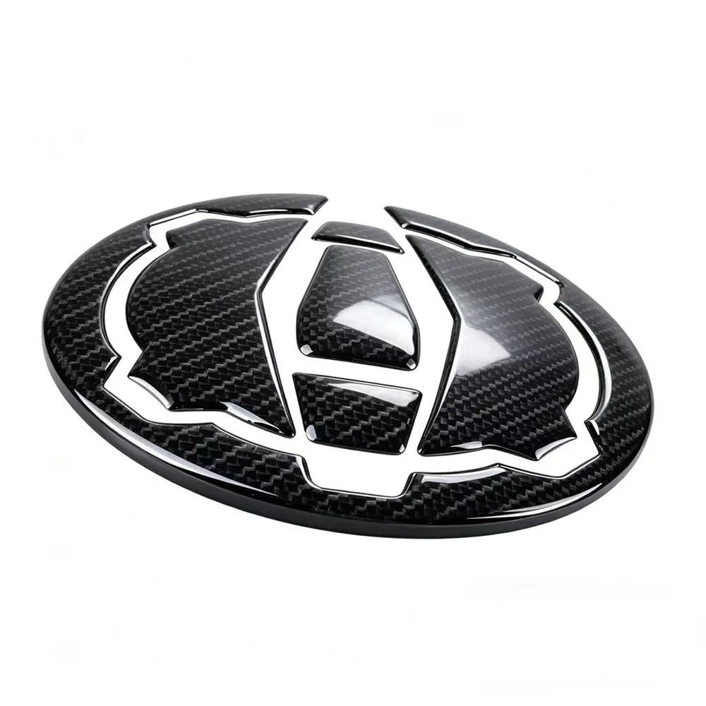 Fuel Cap Carbon Look Sticker For Kawasaki Ninja 400 / Ninja 650 / Z650 / Z900 / Versys-X 300 - 2017 to 2024