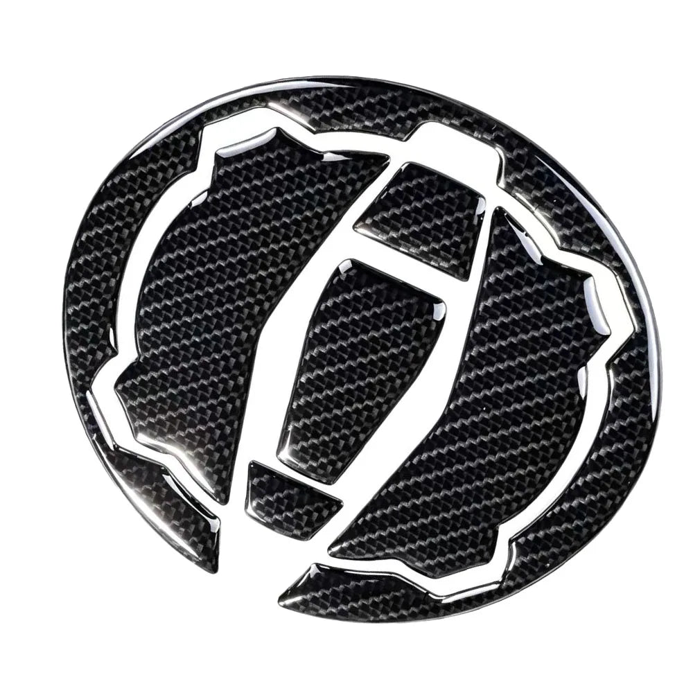 Fuel Cap Carbon Look Sticker For Kawasaki Ninja 400 / Ninja 650 / Z650 / Z900 / Versys-X 300 - 2017 to 2024