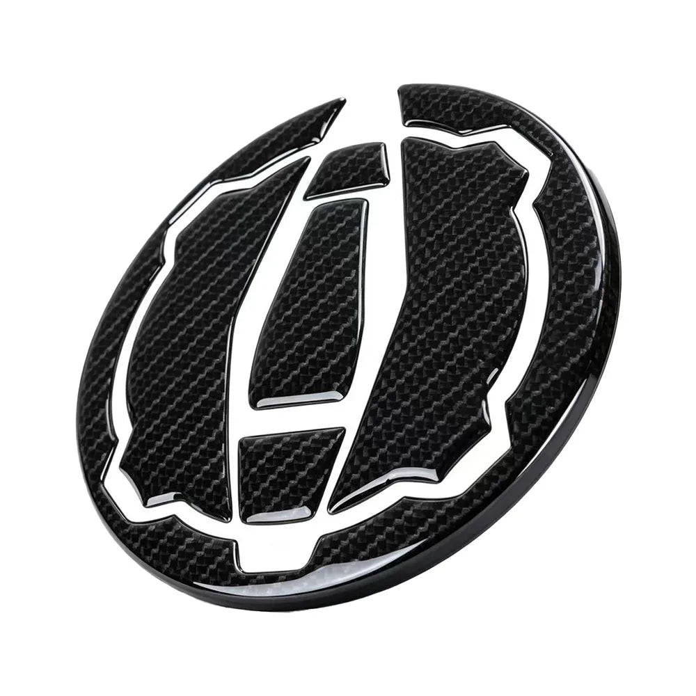 Fuel Cap Carbon Look Sticker For Kawasaki Ninja 400 / Ninja 650 / Z650 / Z900 / Versys-X 300 - 2017 to 2024