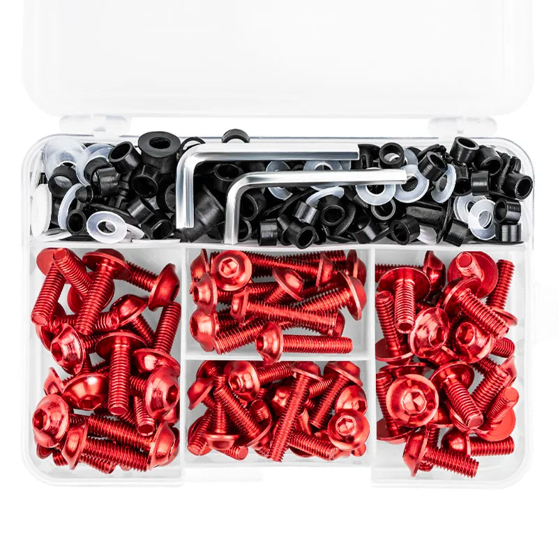 195-Piece Fairing Bolt Kit For Kawasaki Z650 / Z900 / Z1000