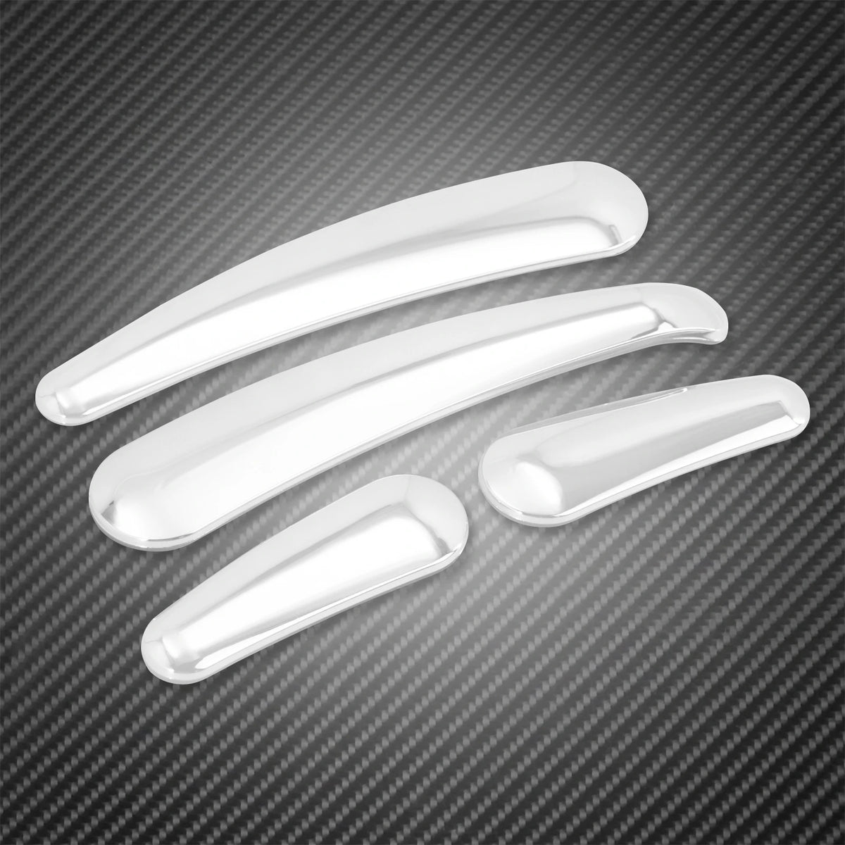 Chrome Swingarm Frame Inserts, Set Of 4, For Harley-Davidson Softail - 2008 to 2017