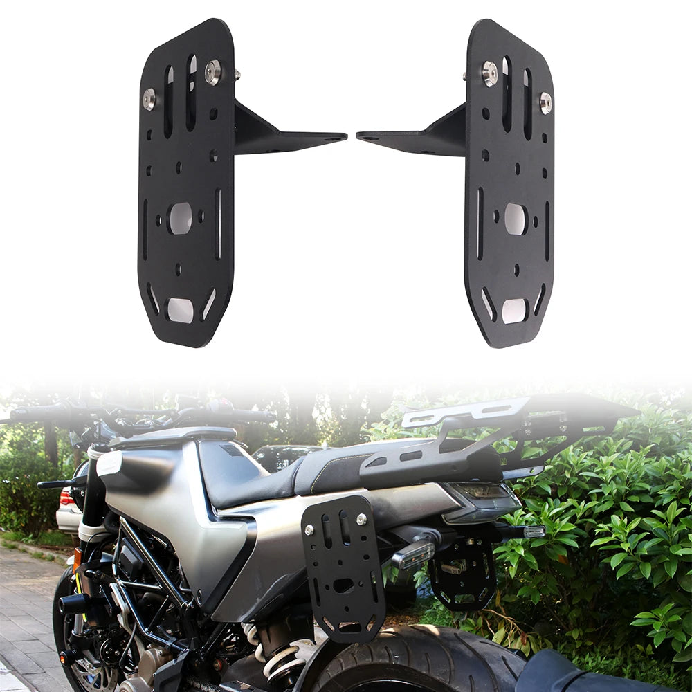 Side Pannier Luggage Rack For Husqvarna Vitpilen/Svartpilen 250/401 - 2020 to 2023