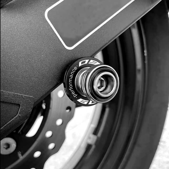 Front & Rear Axles Crash Sliders For Yamaha MT-09 - 2014 to 2023