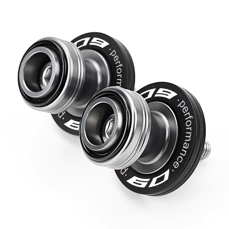 Front & Rear Axles Crash Sliders For Yamaha MT-09 - 2014 to 2023