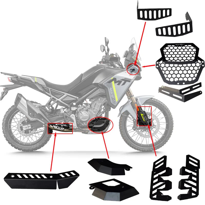 Protection Accessories For CFMOTO 450MT 1