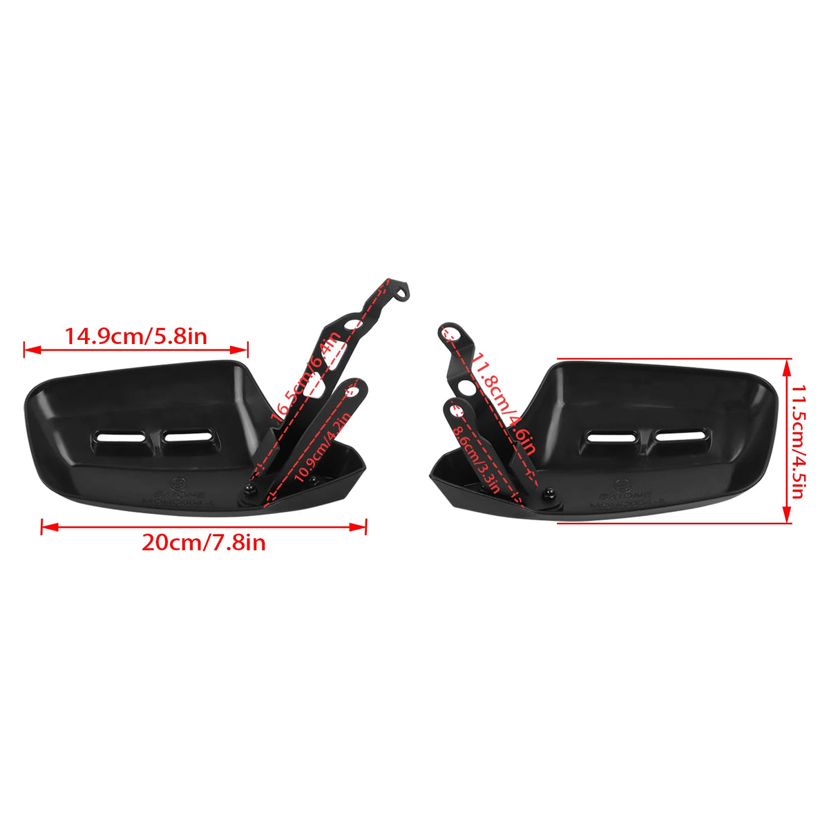 Handguard Shield Protector For Honda CL300 / CL500 / SCL500 - 2023 to 2025 2