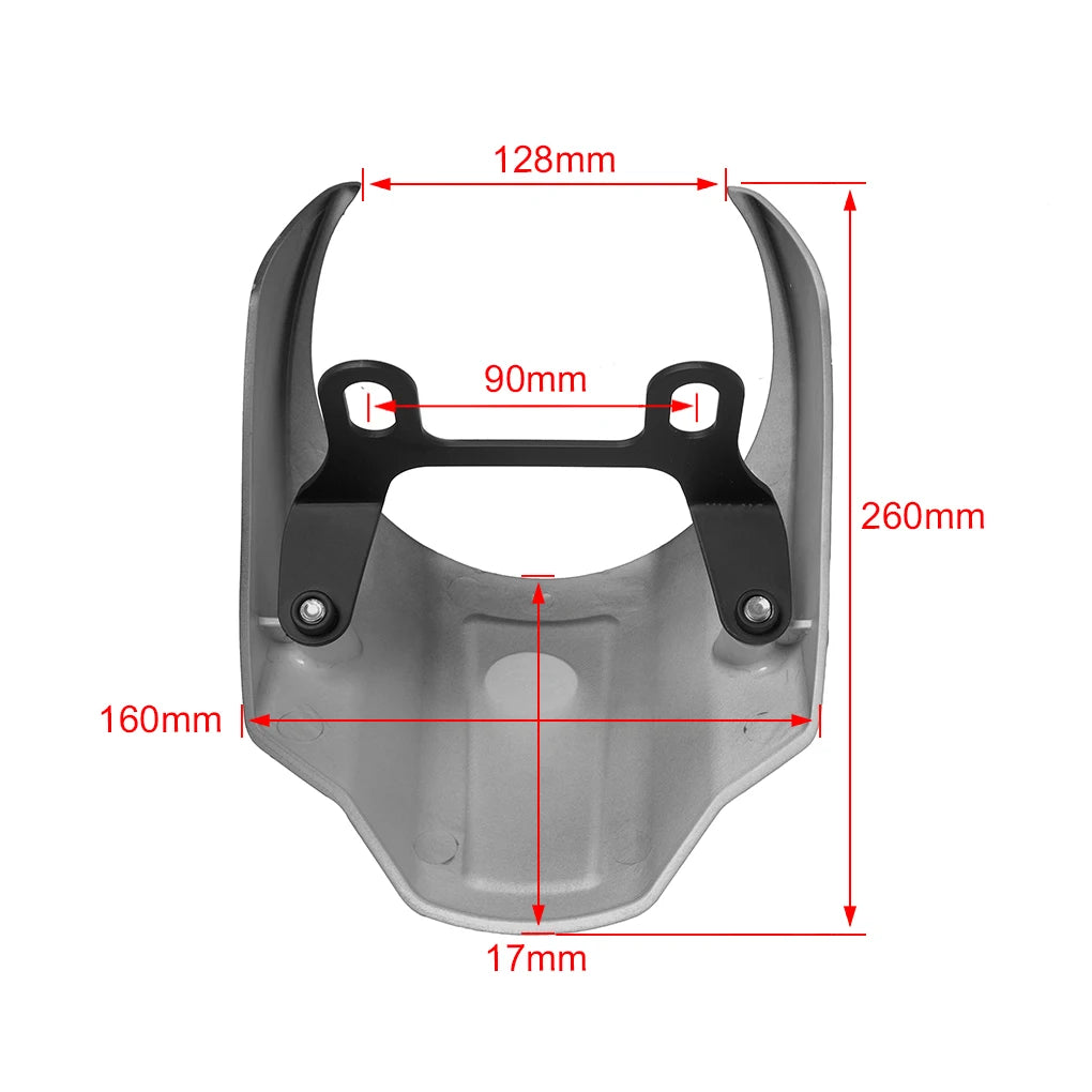Headlight Fairing Mask For Harley Street Bob - 2018 to 2021 3