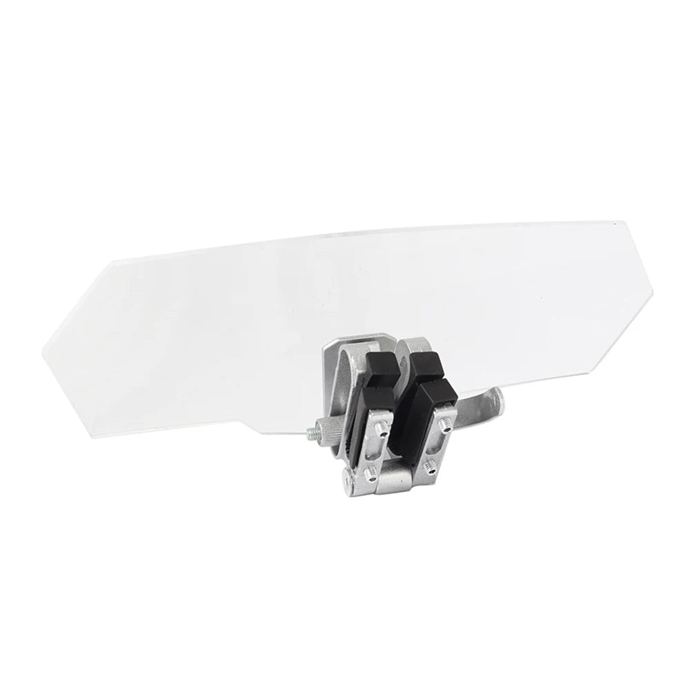 Windshield Extension For Universal Motorcycle - Clip-On 280mm 3