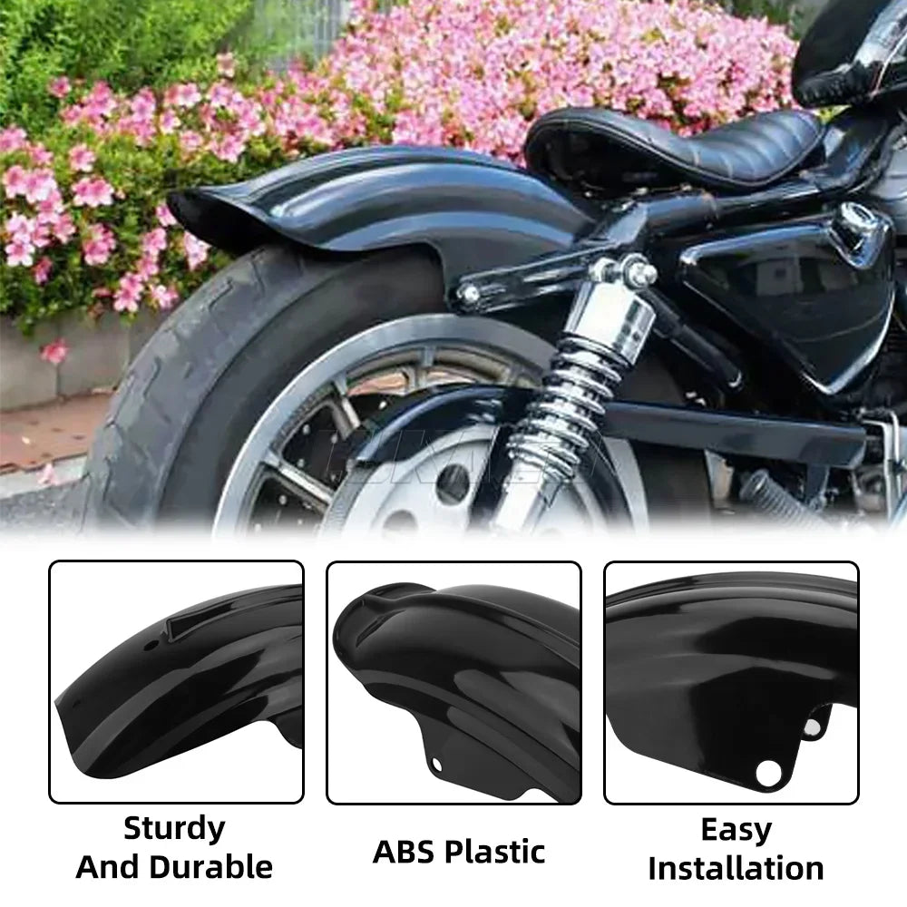 Short Rear Fender For Harley-Davidson Sportster - 1994 to 2003 4