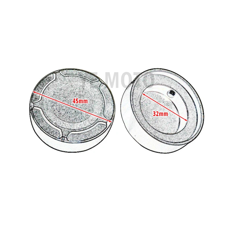 Fork Stem Covers For Honda Rebel CMX250 / CMX300 / CL500 11