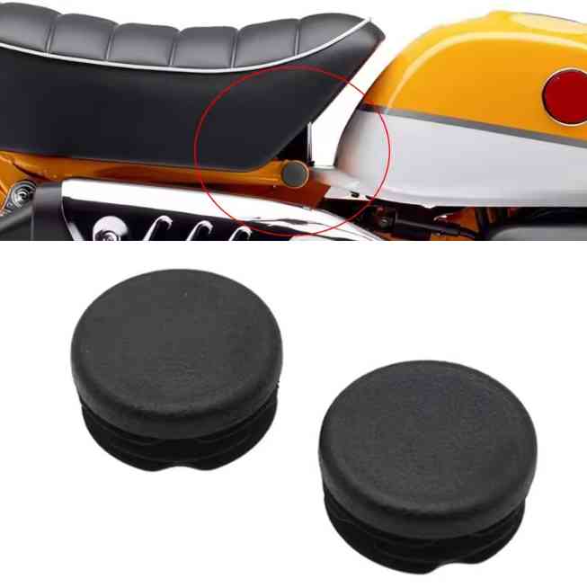 Frame Hole Cover Caps For Honda Monkey 125 - 2018 to 2022