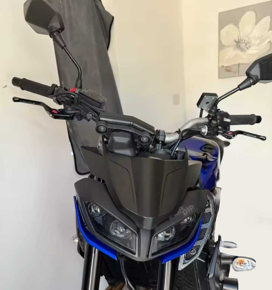 Front Windshield Wind Deflector For Yamaha MT-09 - 2017 to 2027