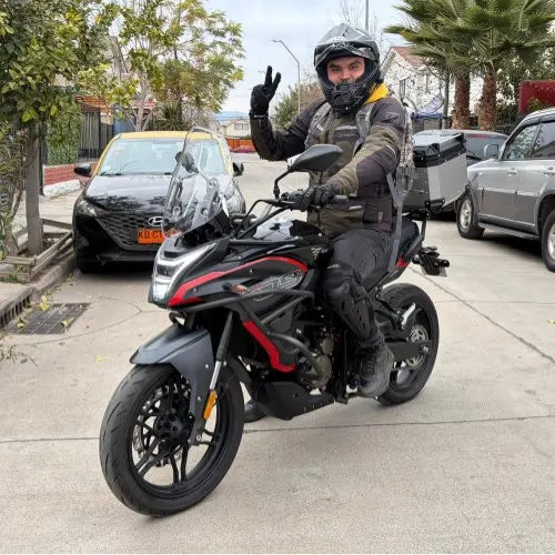 Universal Adjustable Windscreen motorcycle customer review photo