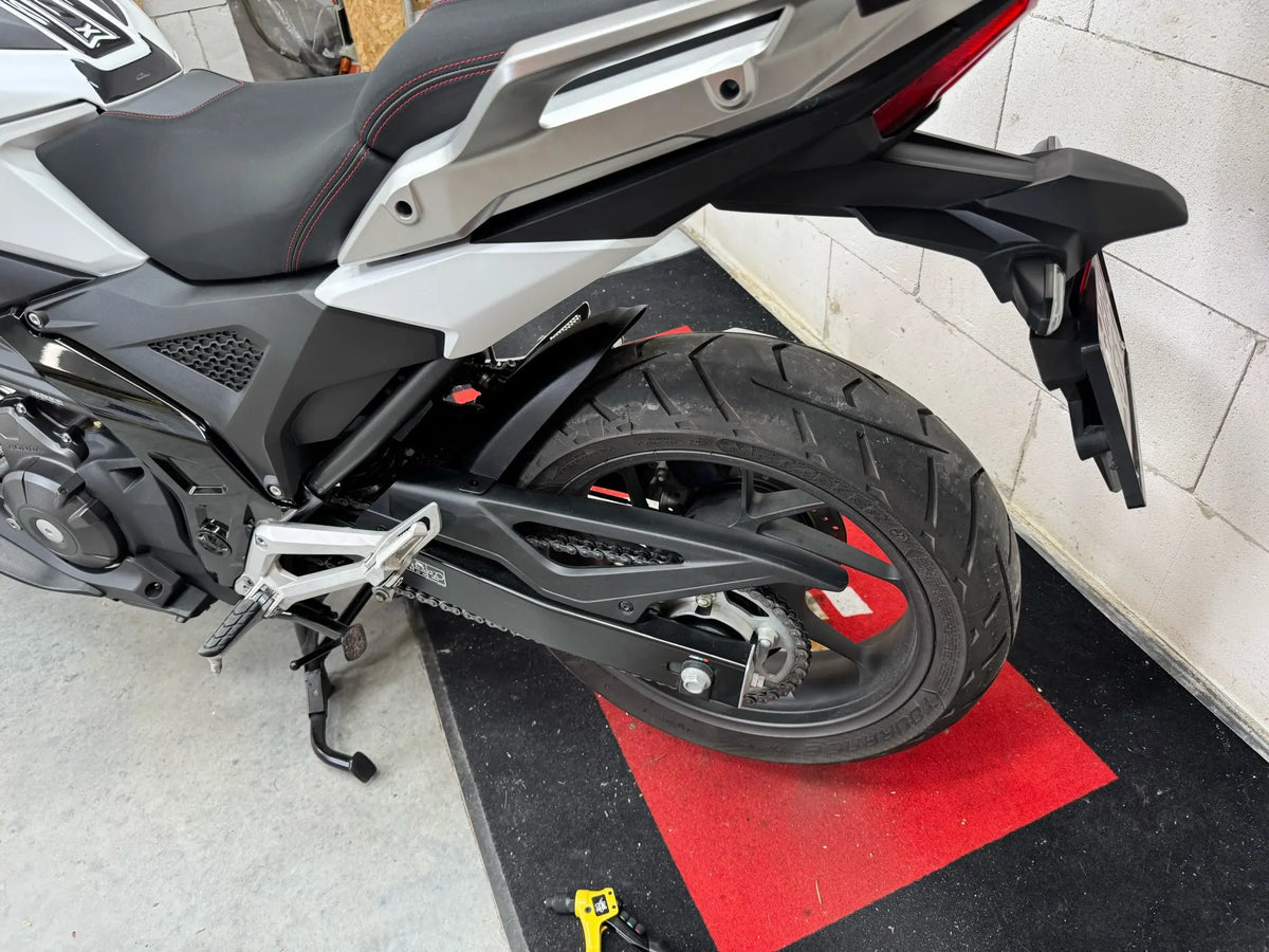 Honda NC750X rear fender extension customer review photo