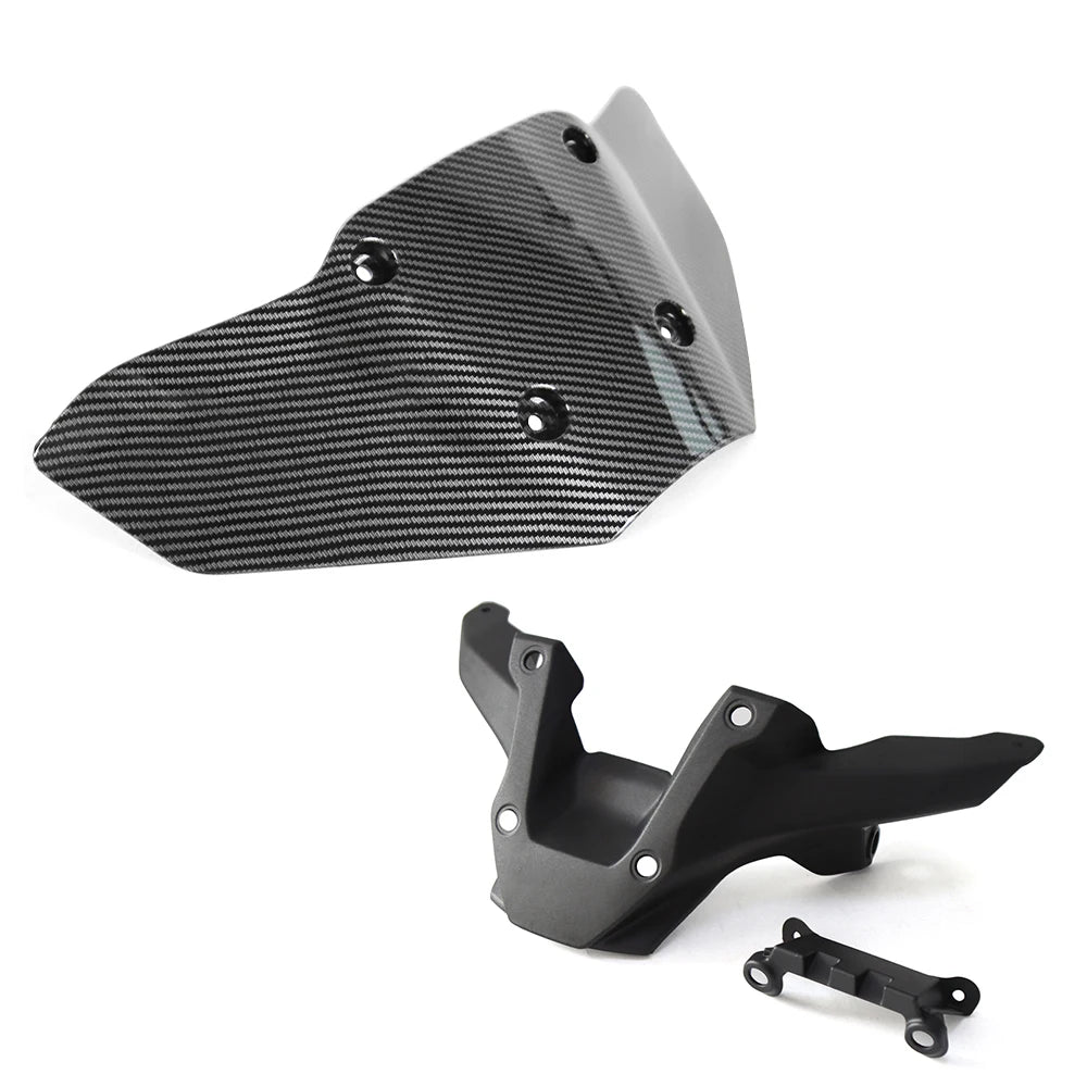 Front Windshield Wind Deflector For Yamaha MT-09 11