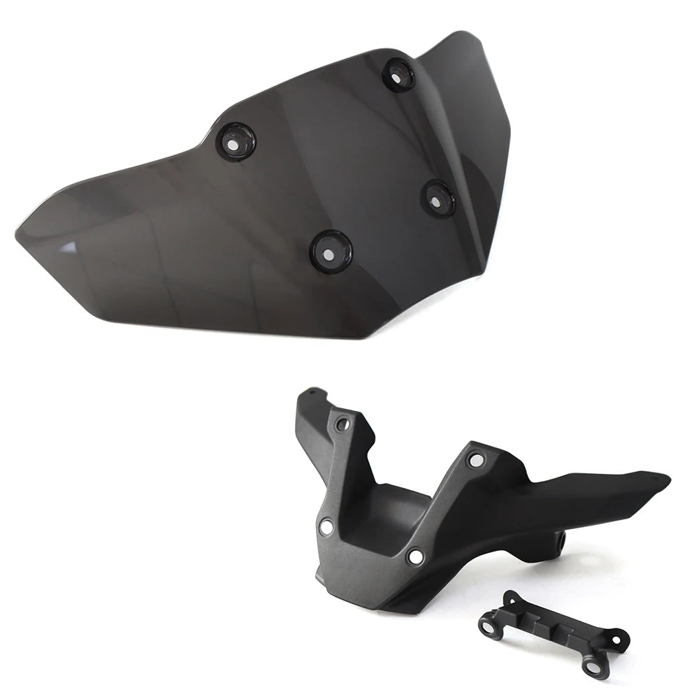 Front Windshield Wind Deflector For Yamaha MT-09 12