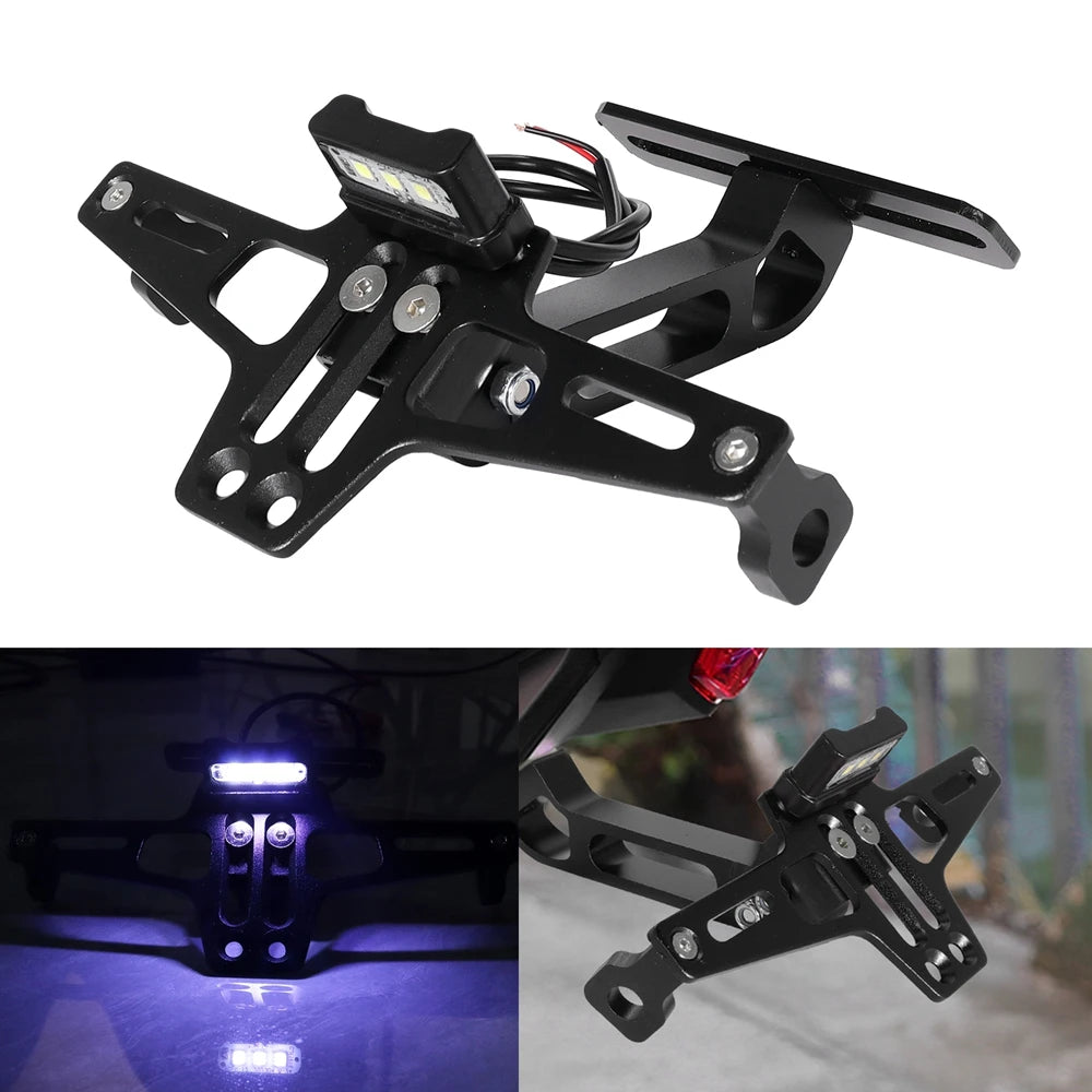 License Plate Bracket For Universal Motorcycle 12