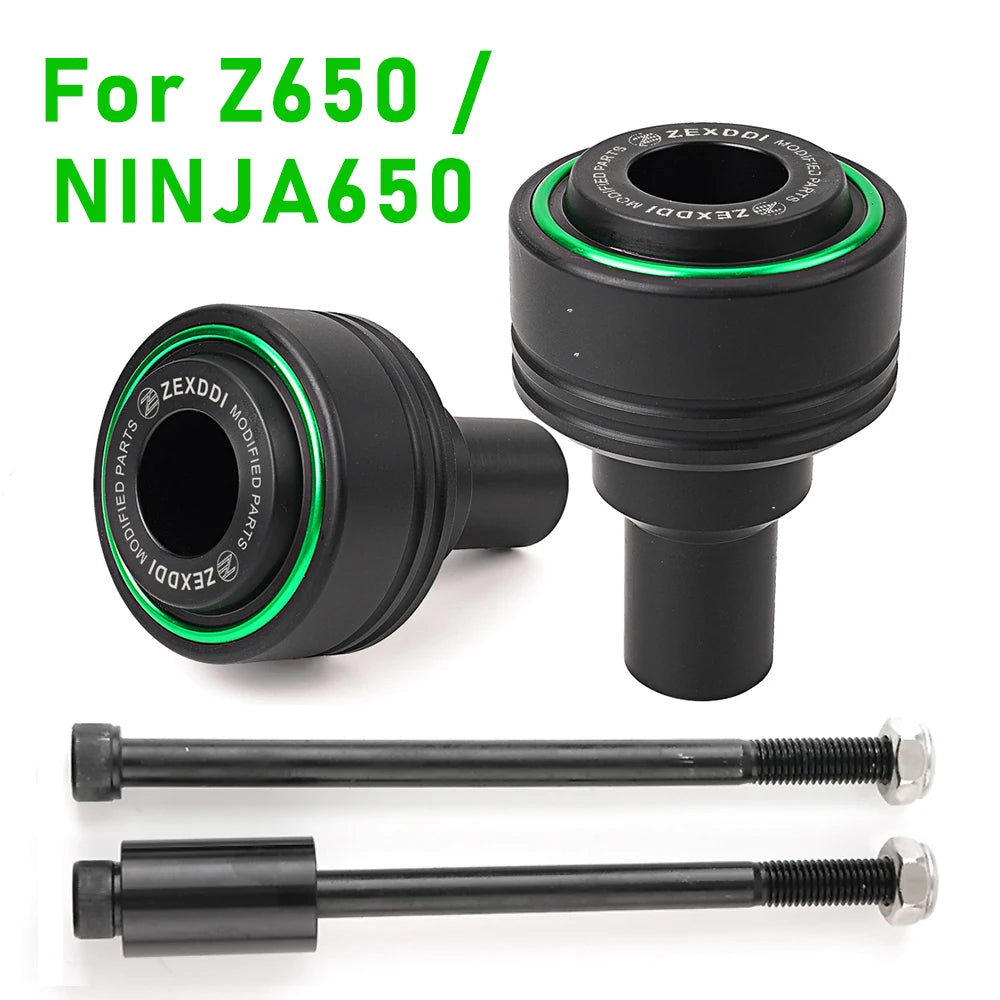Frame Sliders Crash Protector For Kawasaki Z400 / Z650 / Z900 / ZX-6R / ZX-10R 20
