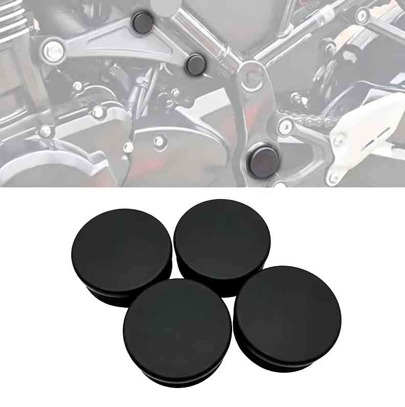 Frame Hole Cover Caps For Kawasaki Z900 - 2017 to 2022