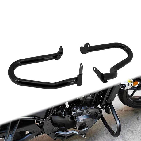 Pare-carters (crash bars) installés sur une Honda Rebel 1100