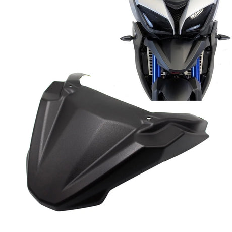 Black plastic front fender 1