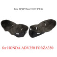 Padded rear motorcycle seat cushion 1