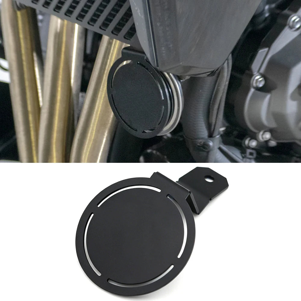 Black protective horn speaker guard 1