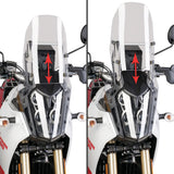 Black aluminum windscreen bracket 1