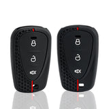 Black silicone motorcycle key cover 1