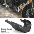 Black metal crash bar guard 1