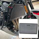 Black radiator grille guard cover 1